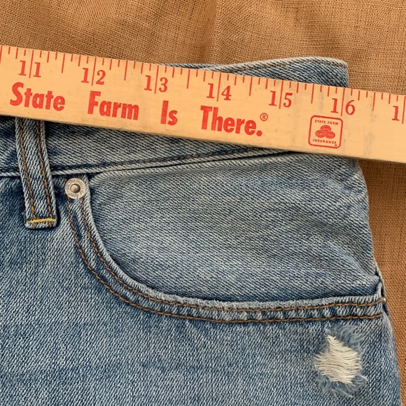 Free people Cut off Distress Jean Shorts - Picture 5 of 8